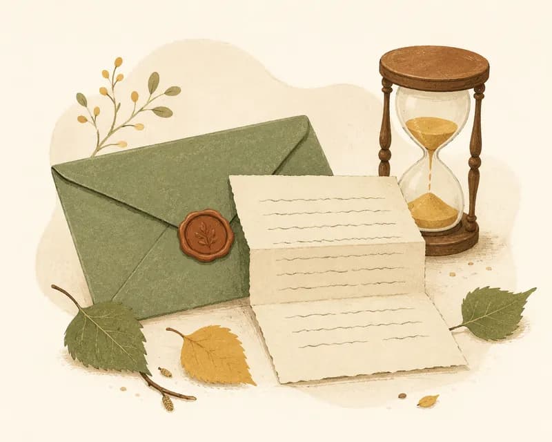 Leave a message for the person you’ll become